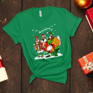 Christmas Chicken Merry Christmas Shirt image Christmas Chicken Merry Christmas Shirt