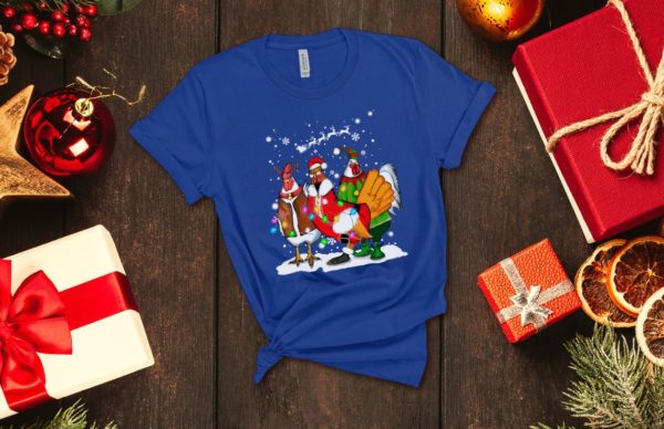 Christmas Chicken Merry Christmas Shirt