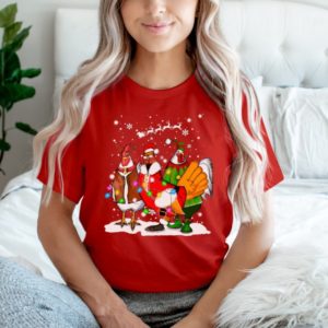 Christmas Chicken Merry Christmas Shirt image Christmas Chicken Merry Christmas Shirt