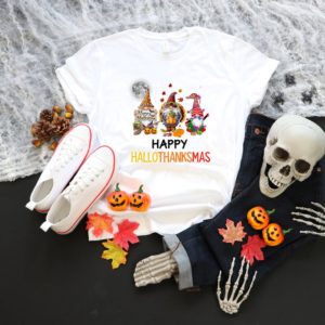 Happy Hallothanksmas Gnomes Halloween