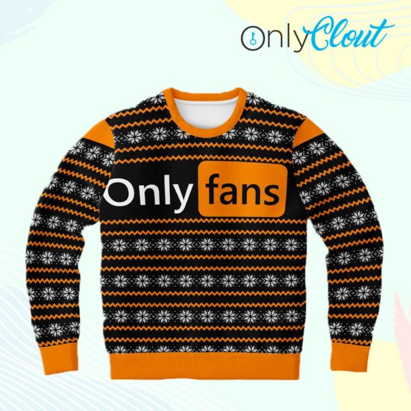 Onlyfans Dank Funny Ugly Christmas Sweater Sweatshirt