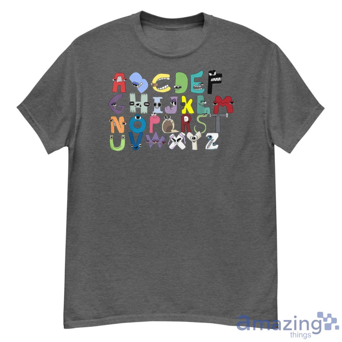 Villain Letter Abc Evil Alphabet Lore' Men's T-Shirt