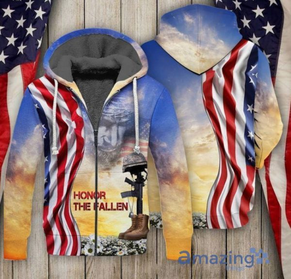 4th Of July Independence Day Memorial Day American Honor The Fallen All Over Print 3D Hoodie