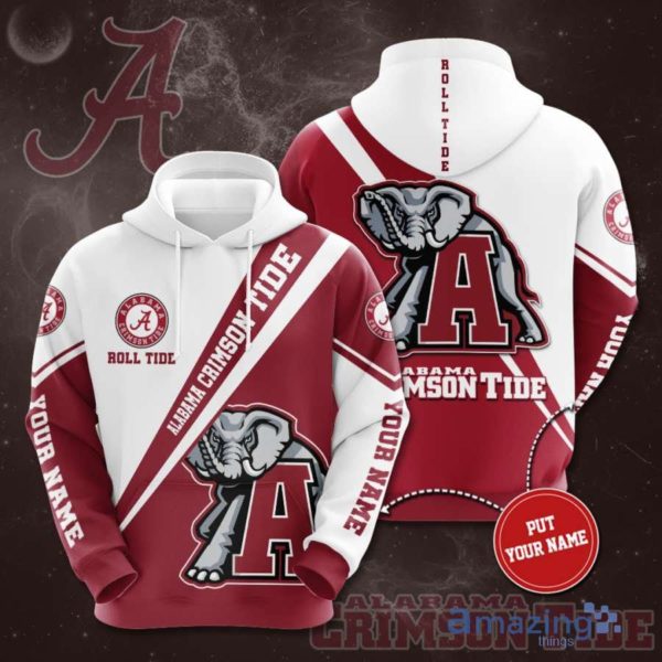 Alabama Crimson Tide All Over Print All Over Print 3D Hoodie