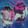 Alien Head Colorful All Over Print 3D Hoodie