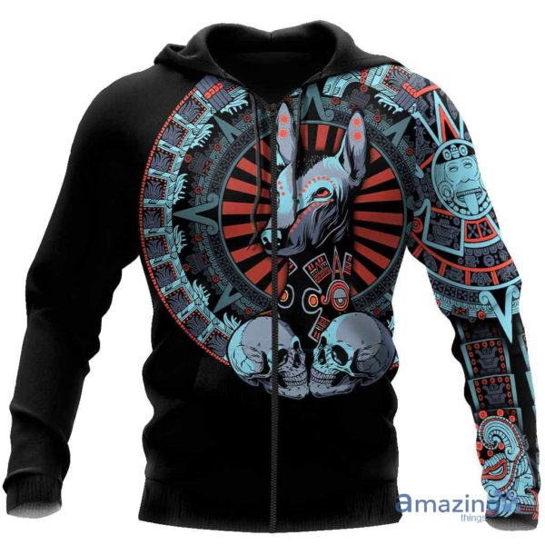 Aztec Mayan Aztec Mexica Xoloitzcuintlel All Over Printed 3D Hoodie