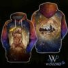 Bear I Hate People Galaxy Camping All Over Printed 3D Hoodie