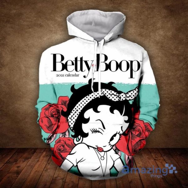 Betty Boop Classic Iv All Over Printed 3D Hoodie