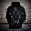 Black Panther Marvel Over Print 3D Hoodie