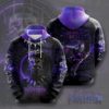 Black Panther Sky Galaxy Full Printing All Over Printed 3D Hoodie