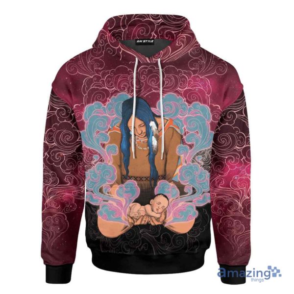 Born In Nature ? Native American Personalized All Over Printed 3D Hoodie