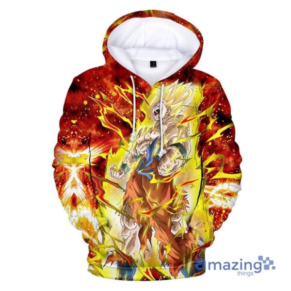 Broly Cartoon Dragon Ball Anime Manga 3 All Over Printed 3D Hoodie