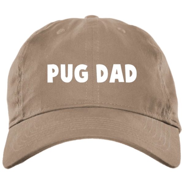 Pug Dad Unstructured Dad Cap