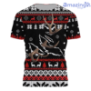Deer Hunting knitting Pattern Ugly Christmas All Over Printed 3D Shirts