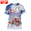 Merry Christmas Polska Husaria All Over Printed 3D Shirt