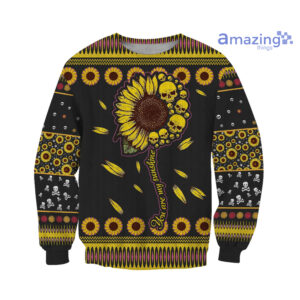Sunflower And Skull You Are My Sunshine All Over Printed 3D Shirts - 3D Sweatshirt - Black