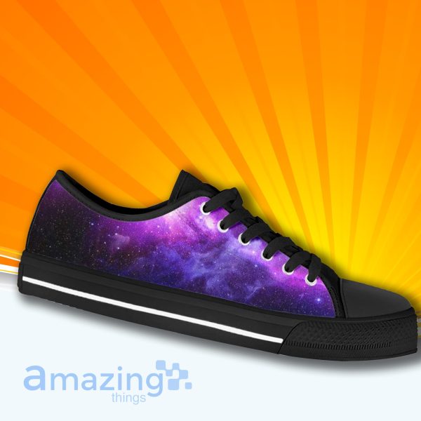 A Nice Night Galaxy Low Cut Canvas Shoes For Men And Women