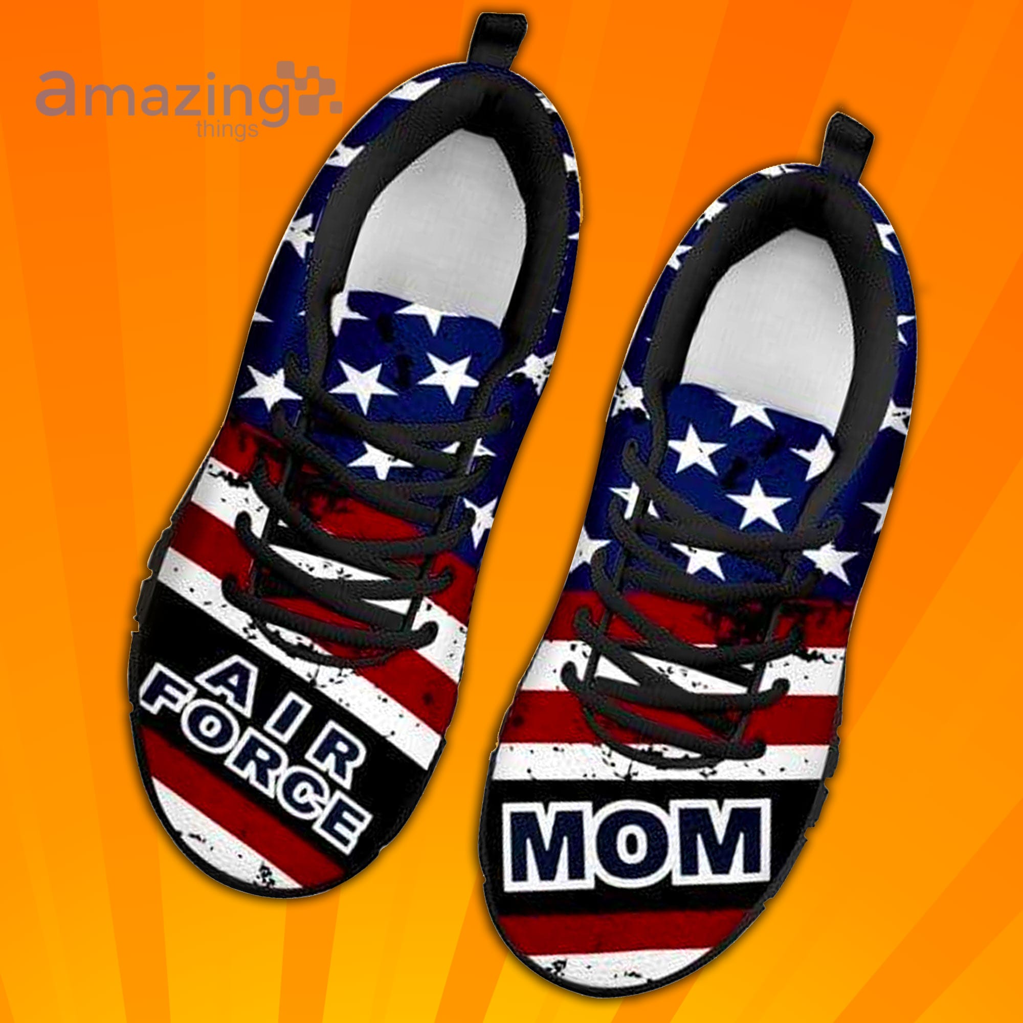 Air Force Mom Custom Sneakers Shoes For Men And Women image Air Force Mom Custom Sneakers Shoes For Men And Women Product photo 1