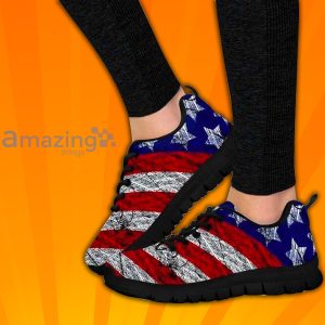 American Flag Custom Sneakers Shoes For Men And Women image American Flag Custom Sneakers Shoes For Men And Women