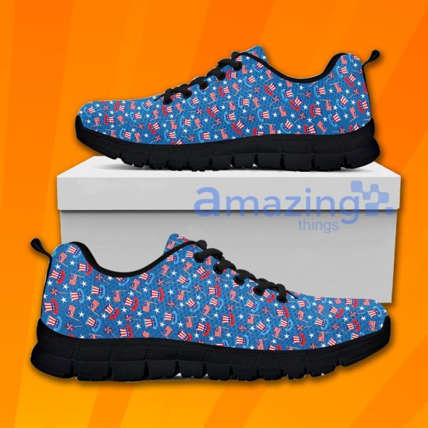 American Independence Day PatternOver Printed Sneakers For Men And Women