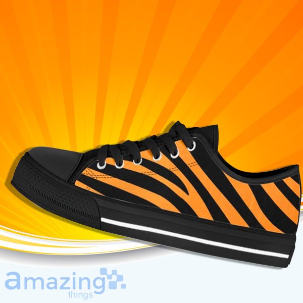 Animal Tiger Print Low Cut Canvas Shoes For Men And Women