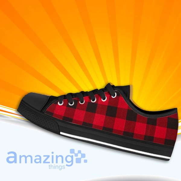 Women's Colorful Checkered Canvas Shoes, Trendy Low Top Slip On Skate  Shoes, Casual Flat Walking Shoes