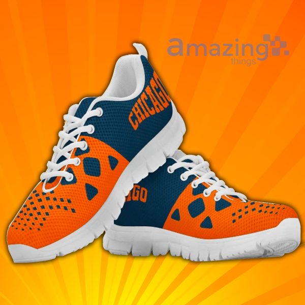 Chicago Bears Custom Sneakers Shoes For Men And Women