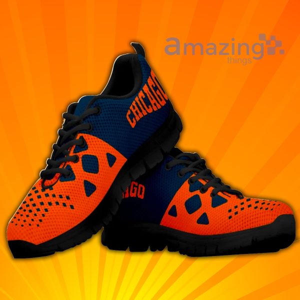 Chicago Bears Custom Sneakers Shoes For Men And Women