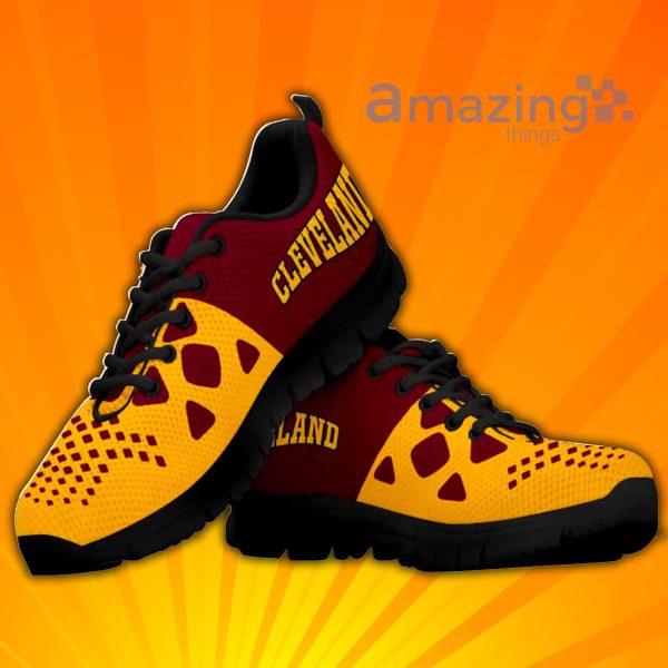 Cleveland Cavaliers Custom Sneakers Shoes For Men And Women