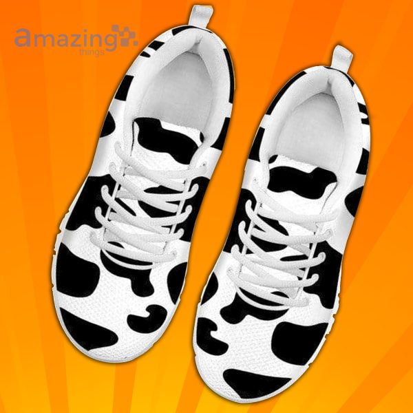 Cow Print Custom Sneakers Shoes For Men And Women