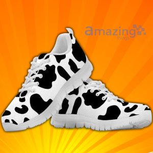 Cow Print Custom Sneakers Shoes For Men And Women