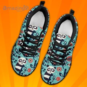 Cute Bamboo Panda Custom Sneakers Shoes For Men And Women