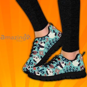 Cute Bamboo Panda Custom Sneakers Shoes For Men And Women