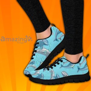 Cute Dolphin Super Custom Sneakers Shoes For Men And Women