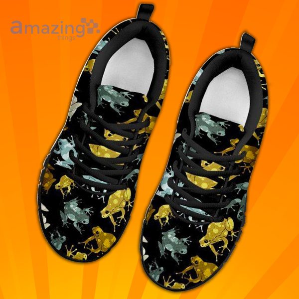 Cute Frog Custom Sneakers Shoes For Men And Women