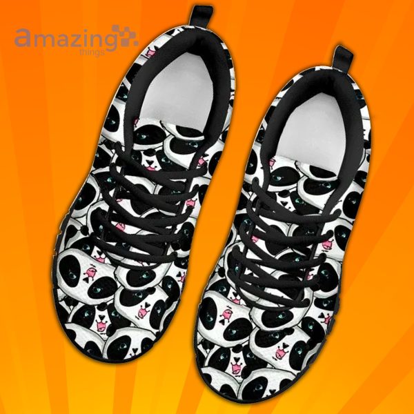 Cute Panda Custom Sneakers Shoes For Men And Women
