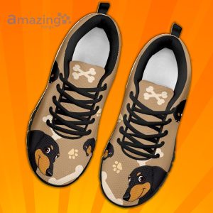 Dachshund Paw Prints Cute Custom Sneakers Shoes For Men And Women image Dachshund Paw Prints Cute Custom Sneakers Shoes For Men And Women