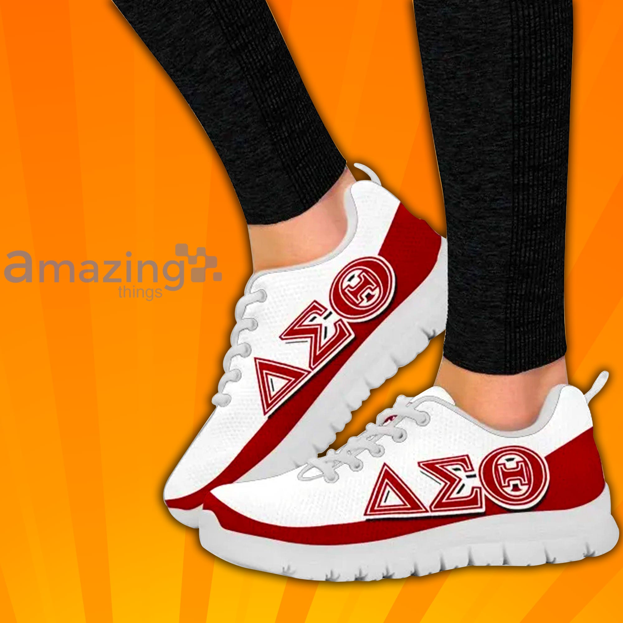 Delta sigma theta 2025 custom sneakers