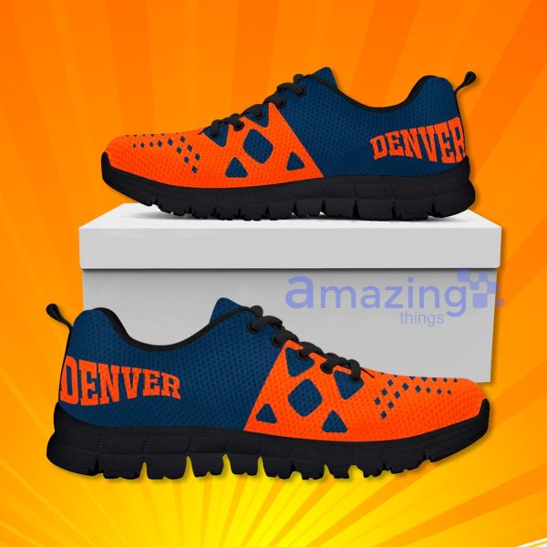 Denver Broncos Custom Sneakers Shoes For Men And Women