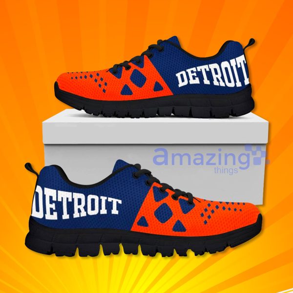 Detroit Tigers Custom Sneakers Shoes For Men And Women