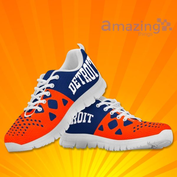 Detroit Tigers Custom Sneakers Shoes For Men And Women