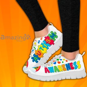 Different Not Less Autism Awareness Custom Sneakers Shoes For Men And Women