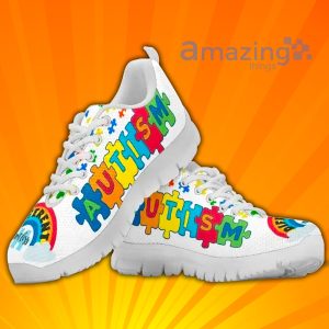 Different Not Less Autism Awareness Custom Sneakers Shoes For Men And Women