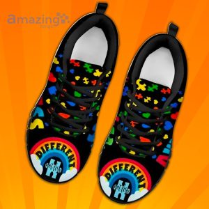Different Not Less Autism Awareness Custom Sneakers Shoes For Men And Women