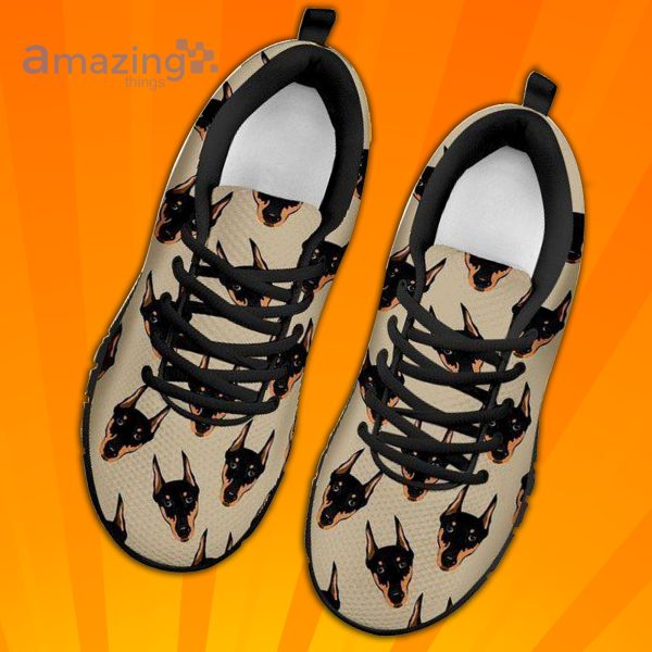 Doberman Pinscher Custom Sneakers Shoes For Men And Women