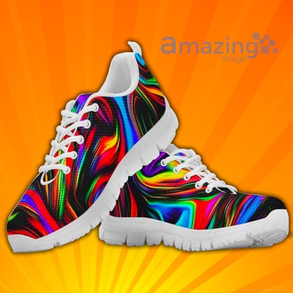 Fantasy Fractal Custom Sneakers Shoes For Men And Women