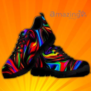 Fantasy Fractal Custom Sneakers Shoes For Men And Women