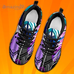 Floating Feather Custom Sneakers Shoes For Men And Women