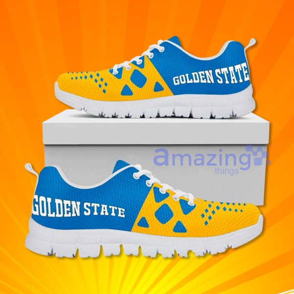 Golden State Warriors Custom Sneakers Shoes For Men And Women