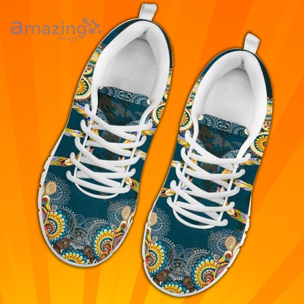 Hippie Mandala Custom Sneakers Shoes For Men And Women